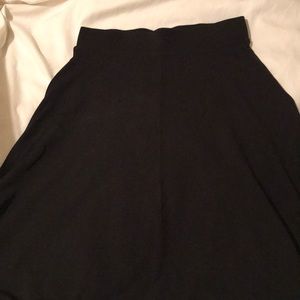 Black Midi Skirt